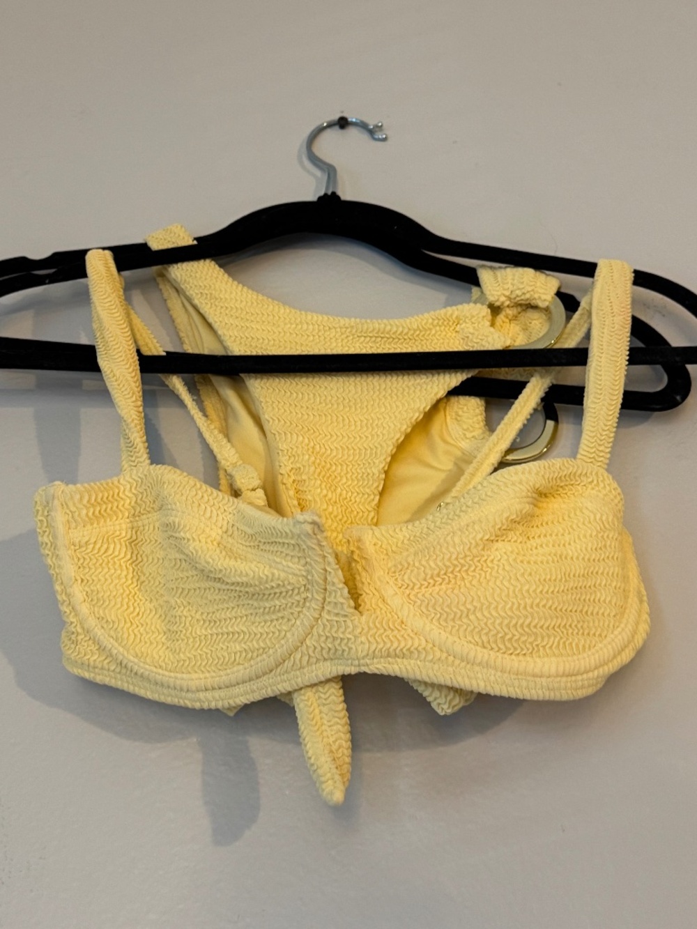 Monday Swimwear Butter Yellow Bikini